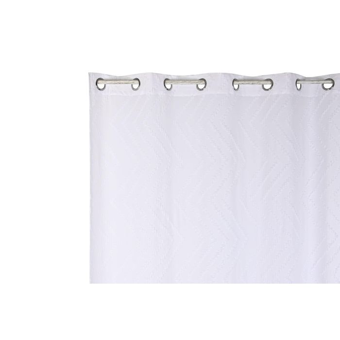 Cortina Boho DKD Home Decor Blanco 260 x 260 x 140 cm 2