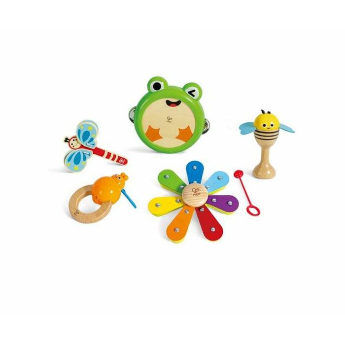 Kit rítmico de banda de la naturaleza.conjunto de instrumentos de persusión