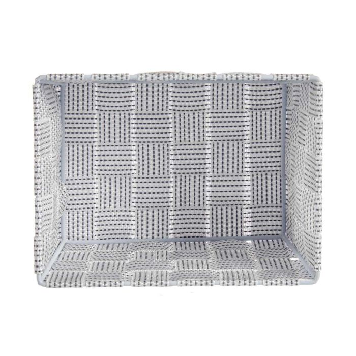 Cesta Tela Conica Rect Peq Blanco Kipit 20X11CM (24 Unidades) 3 Cesta Tela Conica Rect Peq Blanco Kipit 20X11CM (24 Unidades) 3