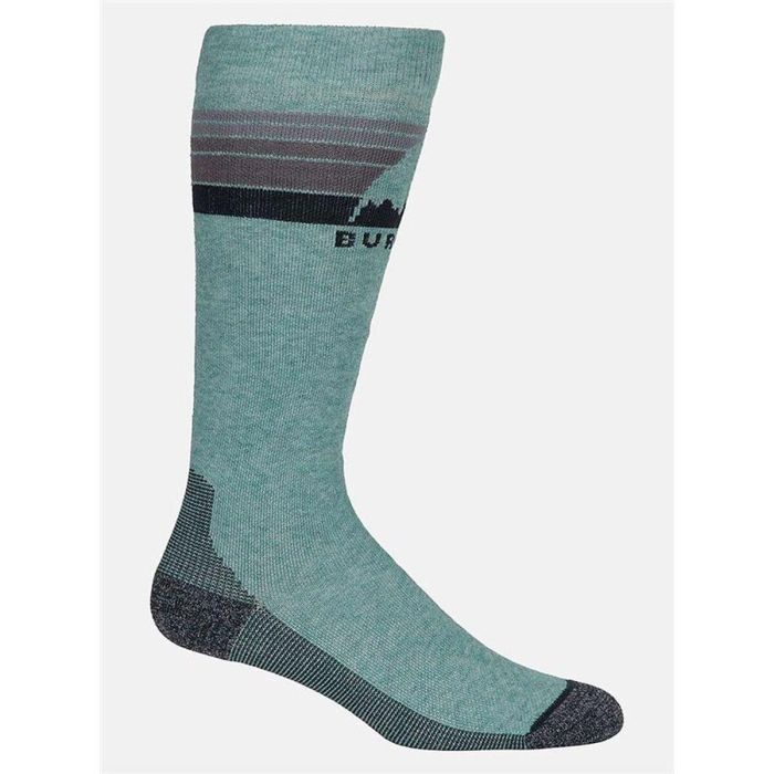 Calcetines Deportivos Burton Emblem Midweight Verde 1