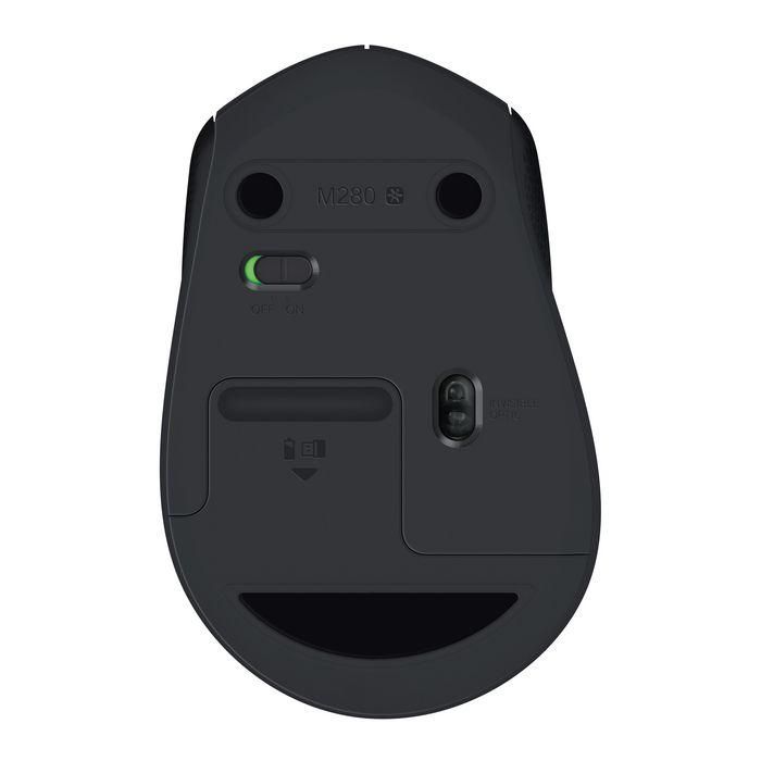 Logitech M280 Ratón Inalámbrico RF Negro para PC, Diseño Ergonómico Asimétrico, Rueda Ancha, Batería 18 Meses 3 Logitech M280 Ratón Inalámbrico RF Negro para PC, Diseño Ergonómico Asimétrico, Rueda Ancha, Batería 18 Meses 3