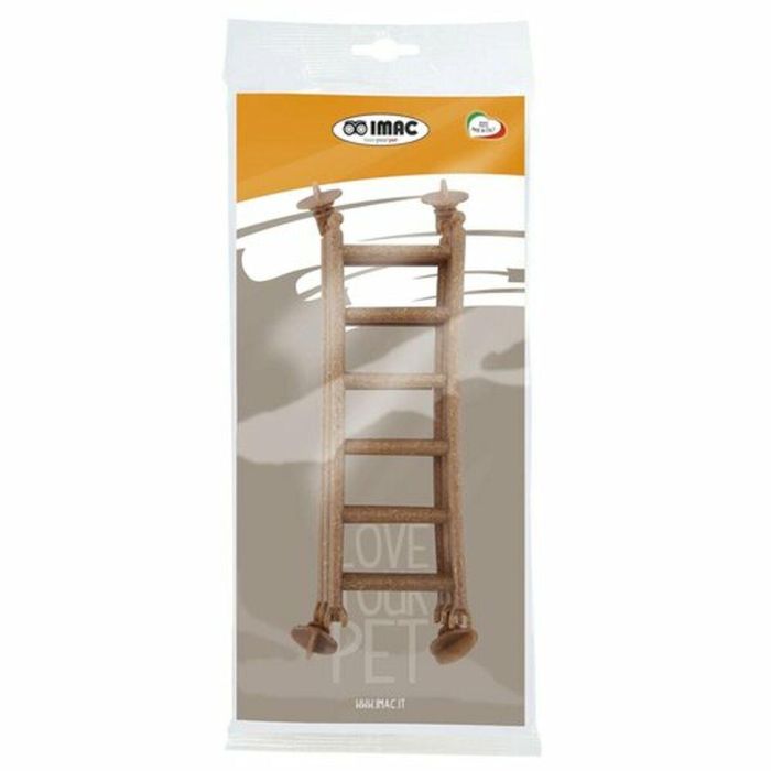 Accesorio para Jaula IMAC 20,5 X 1 X 6,5 CM Escalera Colgante Marrón 2