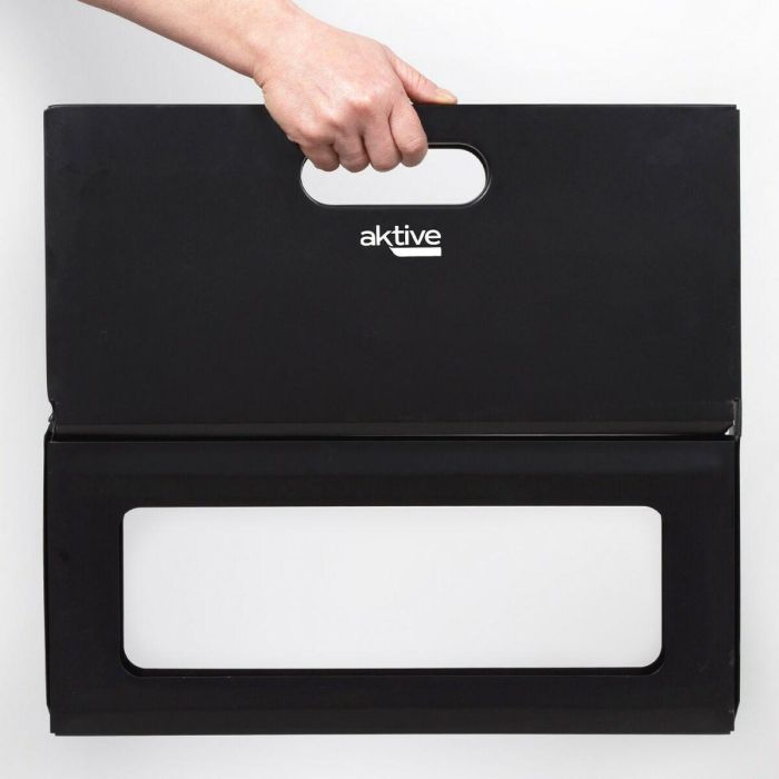 Barbacoa Portátil Aktive Negro Acero Hierro 45 x 30 x 29 cm 1 Barbacoa Portátil Aktive Negro Acero Hierro 45 x 30 x 29 cm 1
