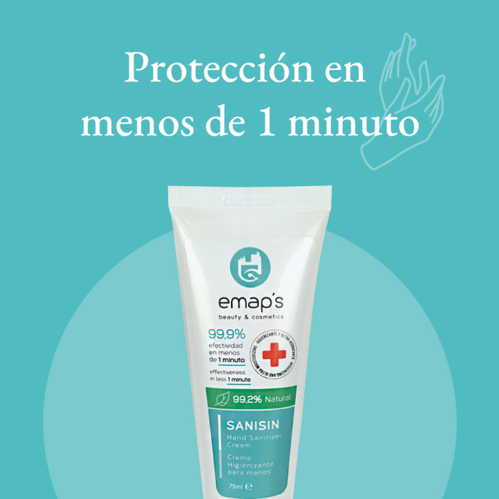 Emap'S Sanisín - Crema De Manos Hidratante E Higienizante 75 mL 5