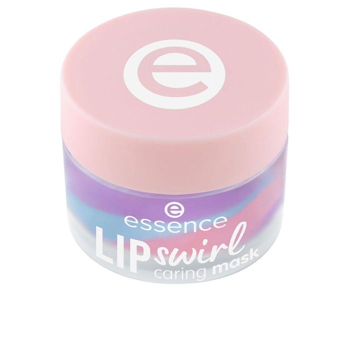 Essence Mascarilla Labial Lip Swirl #01 8 gr - Hidratante con Aceite de Aguacate y Ácido Hialurónico, Acabado Brillante y Jugoso