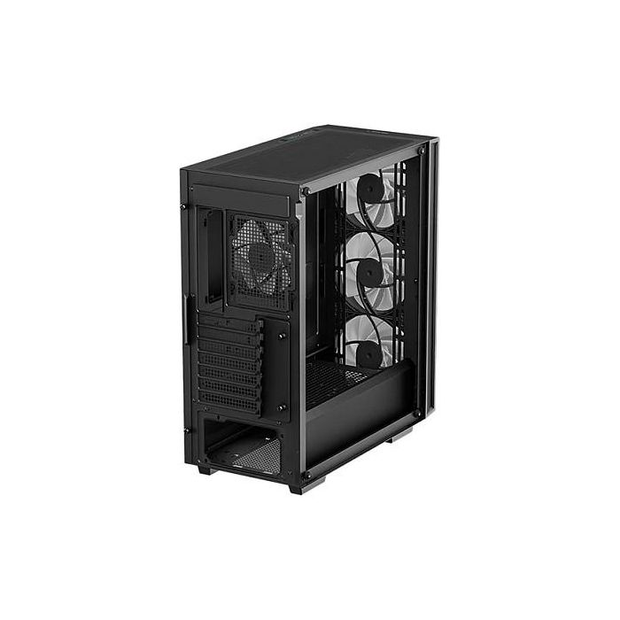 Deepcool MATREXX 55 Mesh V4 C Midi Tower Schwarz Negro ATX, Micro ATX, Mini-ITX para Juego con Ventana Lateral y Panel de Vidrio Templado 1