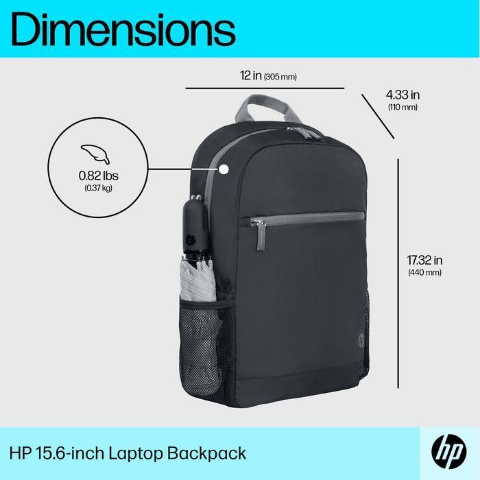 Hp Mochila para portátil 15.6" Backpack 440x305x110mm Negro para ordenadores 2