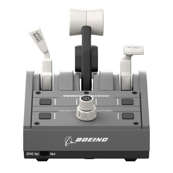 Thrustmaster Tca Quadrant Boeing X Box Series Et Pc Double Manette Des Gaz - Att Gris Usb Palanca de Mando Pc, Xbox, Xbox One X, Xbox Series S 2 Thrustmaster Tca Quadrant Boeing X Box Series Et Pc Double Manette Des Gaz - Att Gris Usb Palanca de Mando Pc, Xbox, Xbox One X, Xbox Series S 2