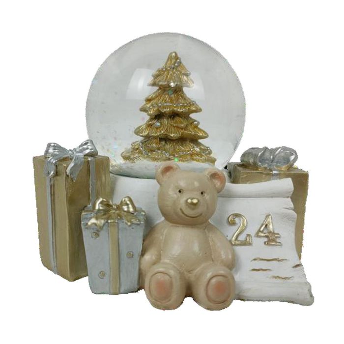 Figura Navidad Moderna DKD Home Decor Multicolor 9 x 9 x 11 cm (2 Unidades) Figura Navidad Moderna DKD Home Decor Multicolor 9 x 9 x 11 cm (2 Unidades)