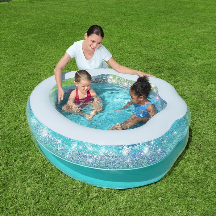 Bestway Piscina Hinchable Infantil Brillante 150x125x43 cm +3 Años Jardin 52489 14