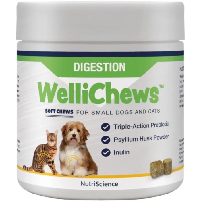 Wellichews Digestion Perro-Gato Pequeño 120U 106.4 gr