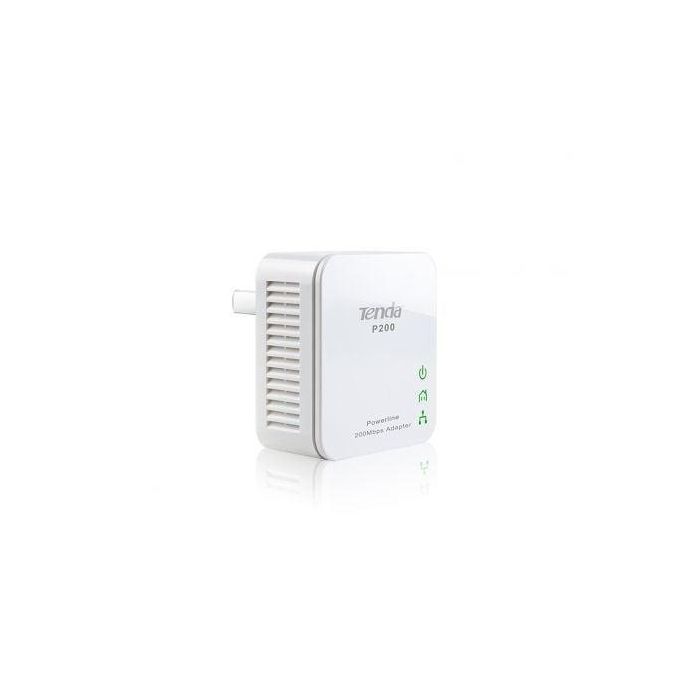 PLC/POWERLINE TENDA P200 - SINGLE PACK - 200MBPS - 300M - BOTÓN DE SEGURIDAD - PLUG AND PLAY PLC/POWERLINE TENDA P200 - SINGLE PACK - 200MBPS - 300M - BOTÓN DE SEGURIDAD - PLUG AND PLAY