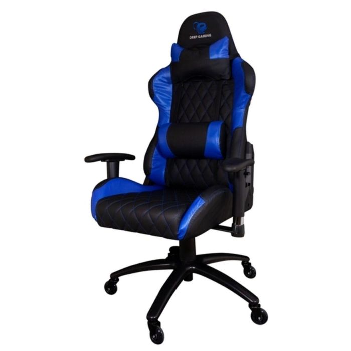 Silla Gaming CoolBox COO-DGMOB03 Azul Negro 1 Silla Gaming CoolBox COO-DGMOB03 Azul Negro 1