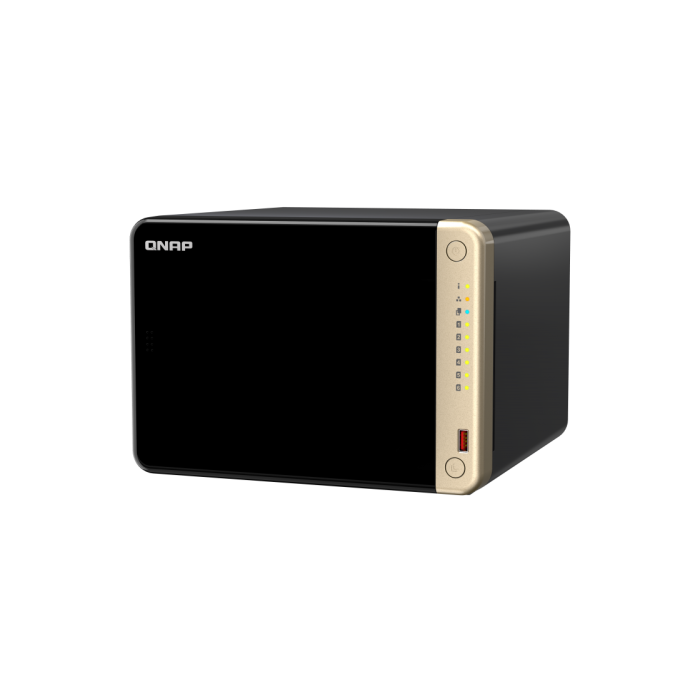 QNAP TS-664-8G NAS Torre Intel® Celeron® N5095 8 GB DDR4 6 Bahías Negro 4