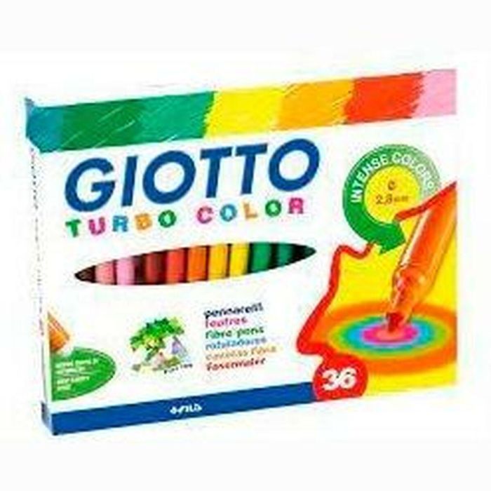 Set de Rotuladores Giotto Turbo Color Multicolor (5 Unidades) 1 Set de Rotuladores Giotto Turbo Color Multicolor (5 Unidades) 1
