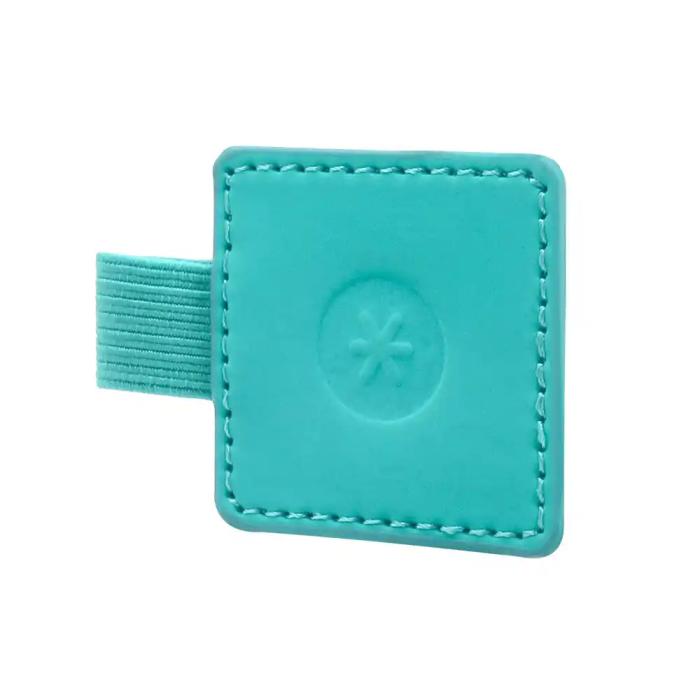 Antartik Portabolígrafos Autoadhesivo Turquesa PU Elástico para Cuaderno hasta 15mm 40x40mm 6 Antartik Portabolígrafos Autoadhesivo Turquesa PU Elástico para Cuaderno hasta 15mm 40x40mm 6