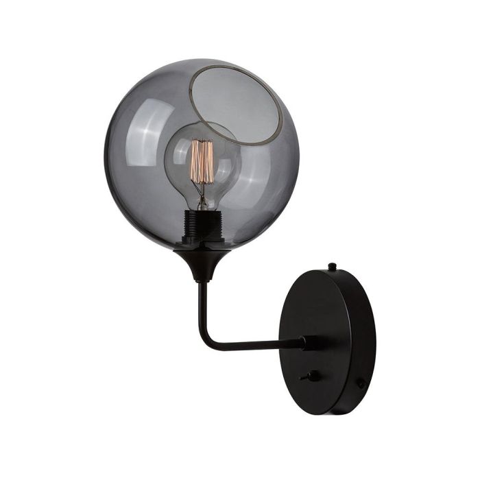 Aplique de Pared Ballroom Smoke E27 Ø370mm Sin Bombilla 0 Aplique de Pared Ballroom Smoke E27 Ø370mm Sin Bombilla 0