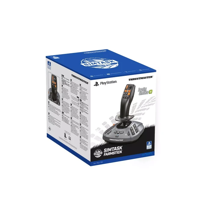 Thrustmaster 4160881 SIMTASK Farming Stick Joystick para Simulación Agrícola y Maquinaria Pesada, 3 Ejes, 33 Botones, PS5 y PC 3