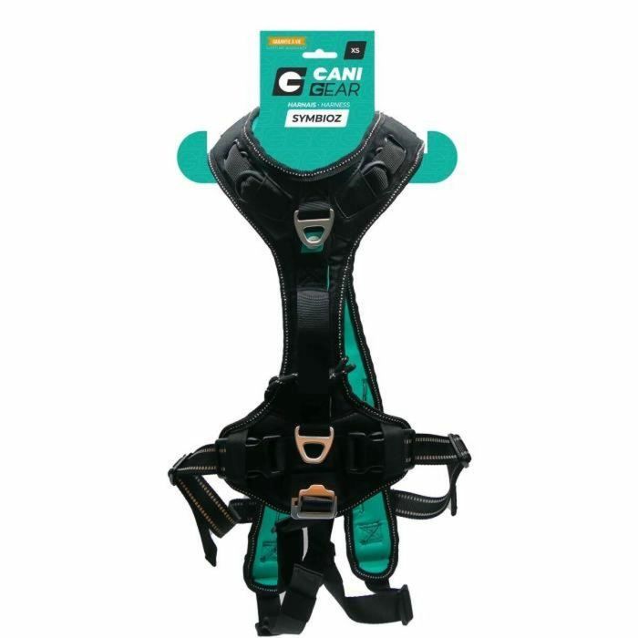 Cani C Gear Arnés para perros SYMBIOZ XS Negro / Azul AUC3760402170318