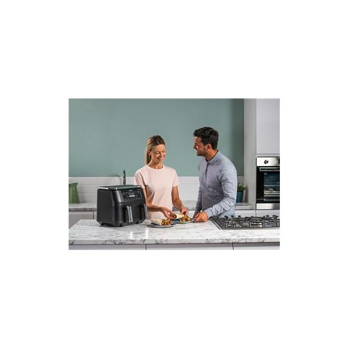 Ninja AF300EU Freidora de Aire 6 en 1 Dual Zone 7.6L, Cocina 2 Alimentos a la Vez, Max Crisp, Asar, Hornear, Deshidratar, Recalentar 10 Ninja AF300EU Freidora de Aire 6 en 1 Dual Zone 7.6L, Cocina 2 Alimentos a la Vez, Max Crisp, Asar, Hornear, Deshidratar, Recalentar 10