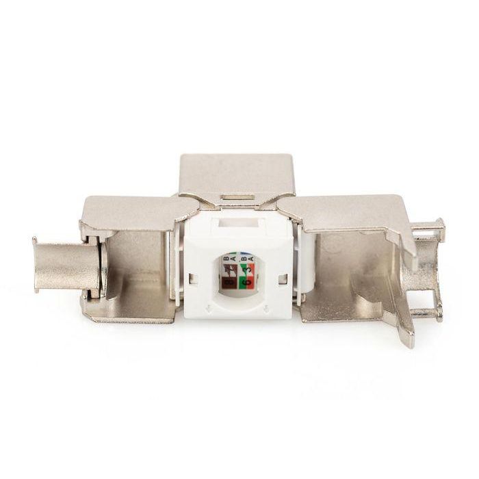 Digitus CAT 6A Keystone Jack, shielded, tool free connection 6 Digitus CAT 6A Keystone Jack, shielded, tool free connection 6