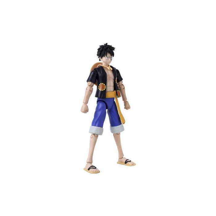 Bandai Figura de Accion One Piece Anime Heroes Monkey D. Luffy Dressrosa 17cm 17 Puntos de Articulación 1 Bandai Figura de Accion One Piece Anime Heroes Monkey D. Luffy Dressrosa 17cm 17 Puntos de Articulación 1
