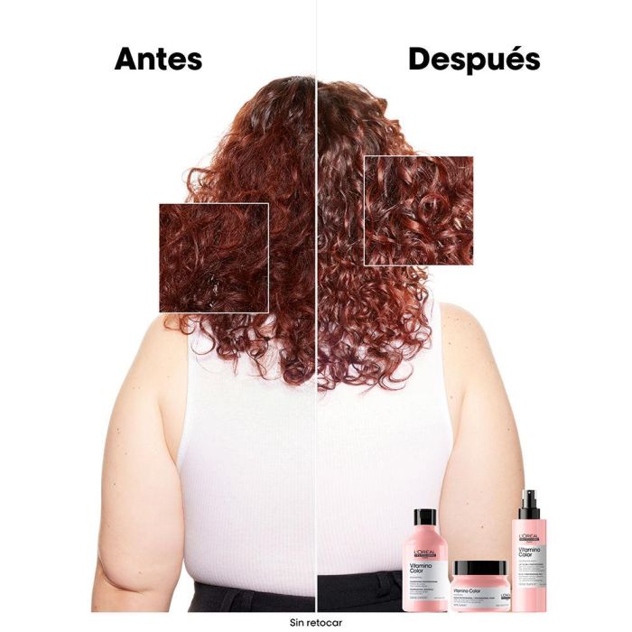 L'Oréal Professionnel Paris Vitamino Color Champú Recarga 500 ml para Cabello Teñido con Resveratrol, Protege y Mejora el Brillo y la Resistencia 2