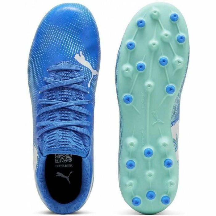 Botas de Fútbol para Niños Puma Future 7 Play Mg Azul 3 Botas de Fútbol para Niños Puma Future 7 Play Mg Azul 3