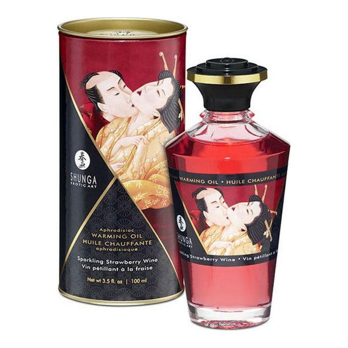 Aceite Efecto Calor de Fresa Shunga (100 ml)