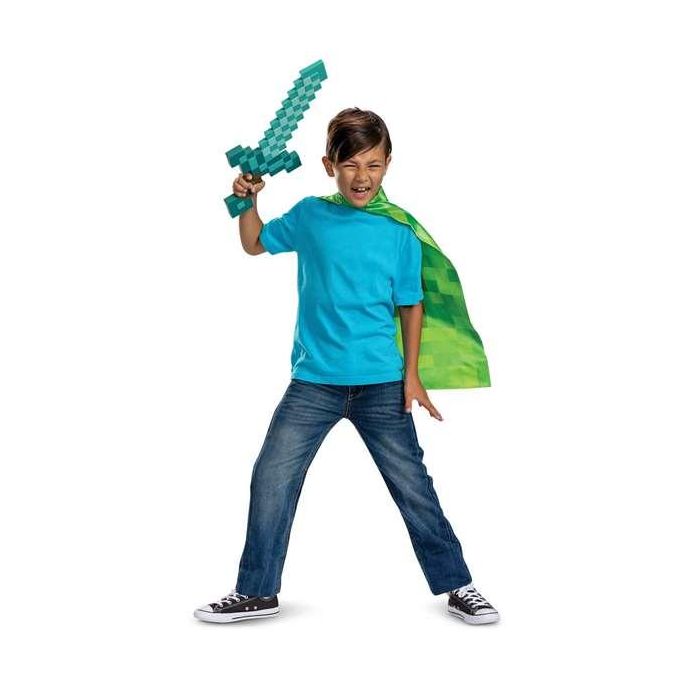Jakks Pacific 156239 Pack de Espada y Capa del Videojuego Minecraft para Niños +3 Años 1 Jakks Pacific 156239 Pack de Espada y Capa del Videojuego Minecraft para Niños +3 Años 1