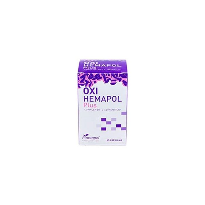 PLANTAPOL Oxi Hemapol Plus 60 Cápsulas. Suplemento Vitamina C, Folatos, Hierro. Contribuye Formación Células Sanguíneas