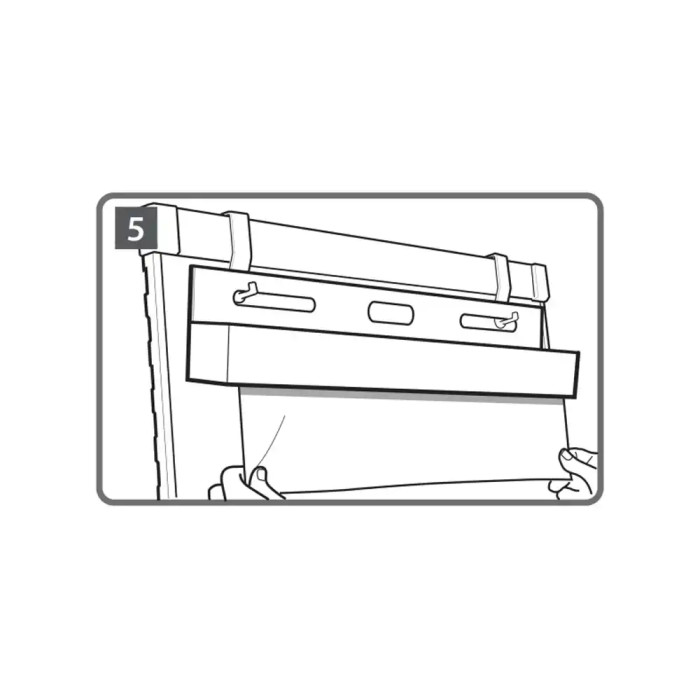 Borrador de pizarra Nobo Blanco 7