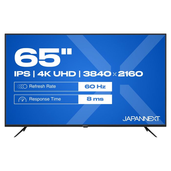 JAPANNEXT JN-IPS650UHD60F Monitor 4K Ultra HD de 65" (165.1 cm) IPS 60Hz con Altavoces, HDR, HDMI, USB, WLAN y Negro 3 JAPANNEXT JN-IPS650UHD60F Monitor 4K Ultra HD de 65" (165.1 cm) IPS 60Hz con Altavoces, HDR, HDMI, USB, WLAN y Negro 3