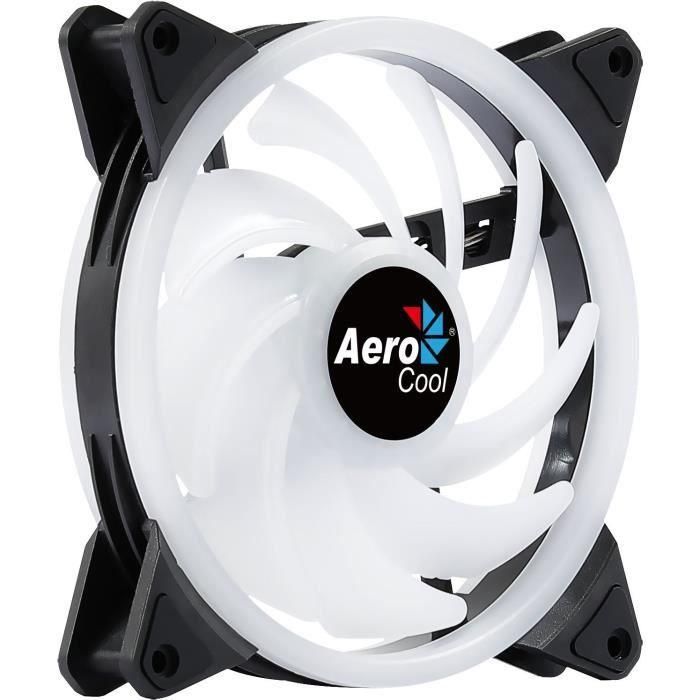 Aerocool ACF4-DU10217.11 Ventilador para Caja PC Duo 14 ARGB 140mm, 1000 RPM, 23.2 dBA, 49.5 CFM 3