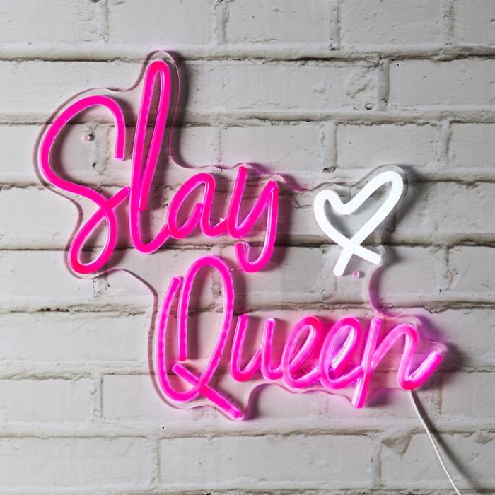 Deco Neón Led Usb Slay Queen The Concept Factory 5