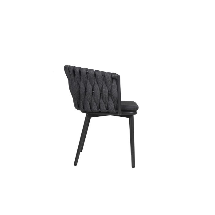 Silla Terraza Y Jardin DKD Home Decor Gris 56 x 72 x 57 cm (2 Unidades) 2 Silla Terraza Y Jardin DKD Home Decor Gris 56 x 72 x 57 cm (2 Unidades) 2