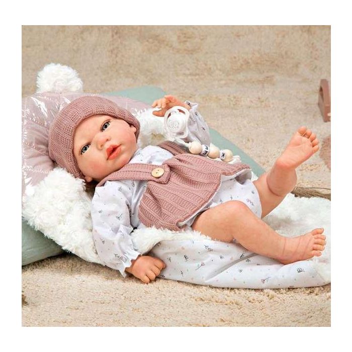 Muñeca reborn sandra con manta 40 cm.cuerpo blando 4 Muñeca reborn sandra con manta 40 cm.cuerpo blando 4
