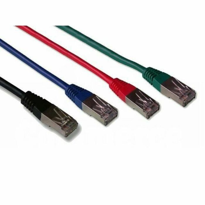 Lineaire Paquete 4 Cables RJ45 Macho/Macho Cat.6 Blindado 2m Colores Surtidos