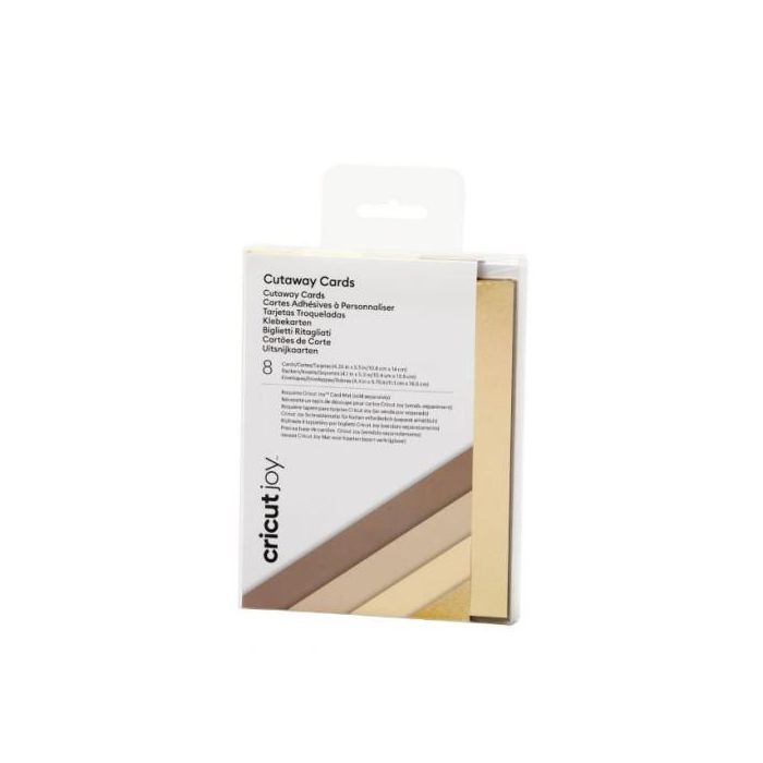 Cricut 2008855 Papel para Máquinas de Corte, 8 Piezas, Colores Crema, Gris, Caqui, Compatible con Joy 0 Cricut 2008855 Papel para Máquinas de Corte, 8 Piezas, Colores Crema, Gris, Caqui, Compatible con Joy 0