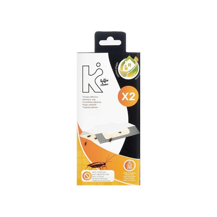 Trampa para Cucarachas Arte Regal - Set de 2 - 8.9x24.5x0.1 cm - Gris (36 Unidades) Trampa para Cucarachas Arte Regal - Set de 2 - 8.9x24.5x0.1 cm - Gris (36 Unidades)