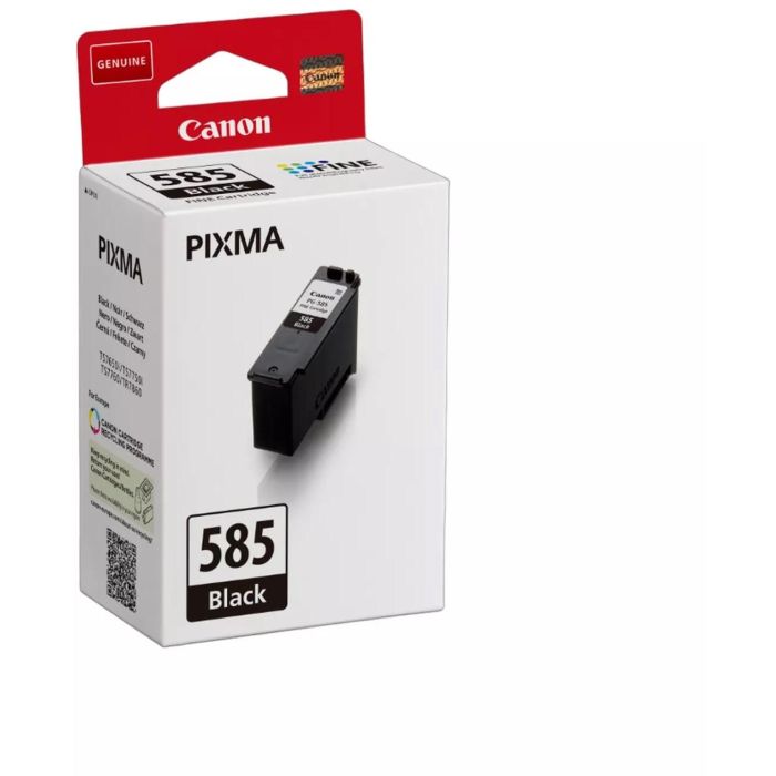 Canon PG-585 Cartucho de Tinta Negra para Impresoras Pixma TS7650i TS7750i 7.3ml 2