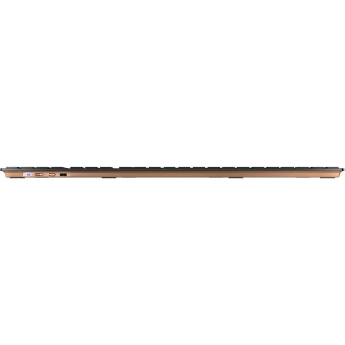 Cherry Desktop DW 9100 SLIM [CH] WL AES black/copper BT 6