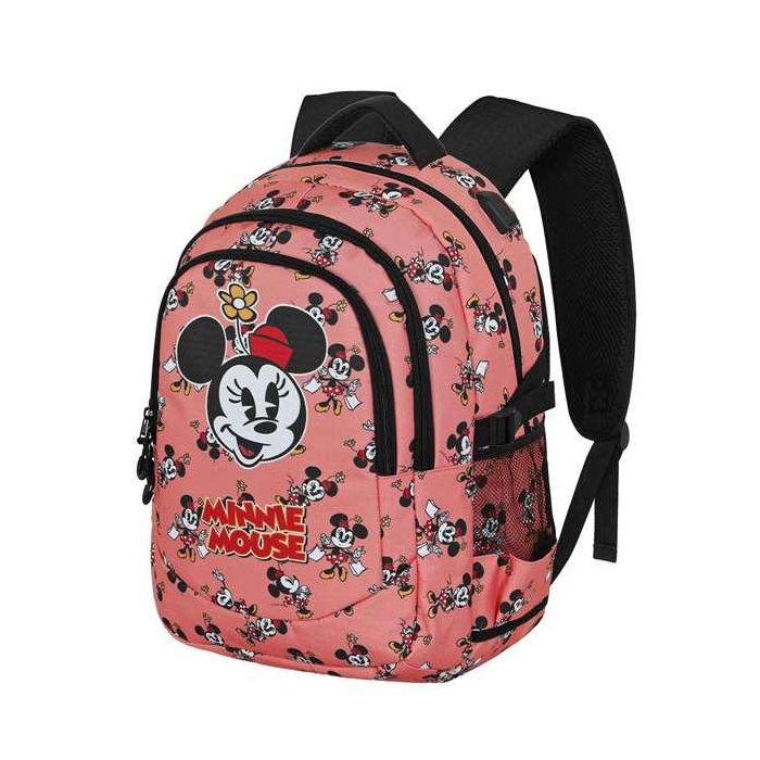 Karactermania Mochila Minnie Run. Plus FAN Aqua 44x34x21 cm Ripstop Alta Resistencia Rosa 6