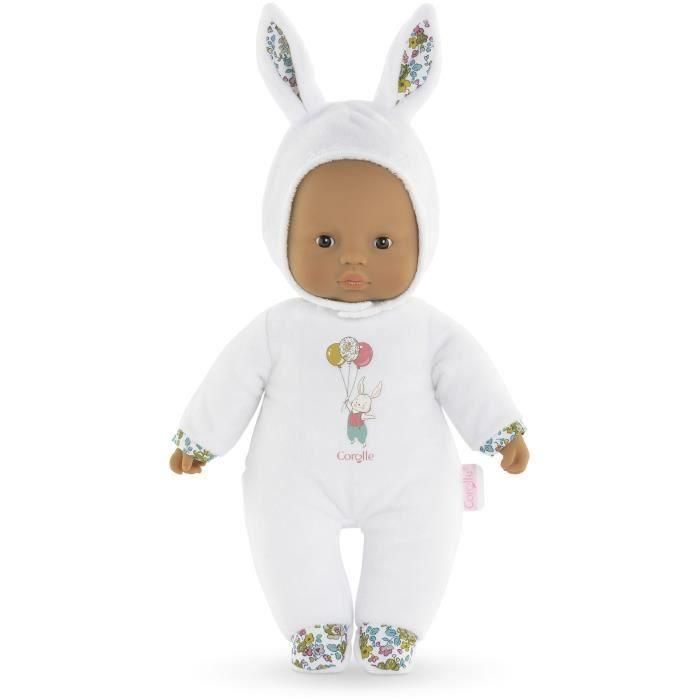 Corolle COR1707938823822 Muñeca Bebé Pti'Coeur Conejo Blanco 30 cm A partir de 9 meses