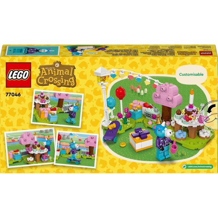 LEGO 77046 Animal Crossing Fiesta de Cumpleaños de Azulino - Juguete Construible con Accesorios para Niños +6 Años 6