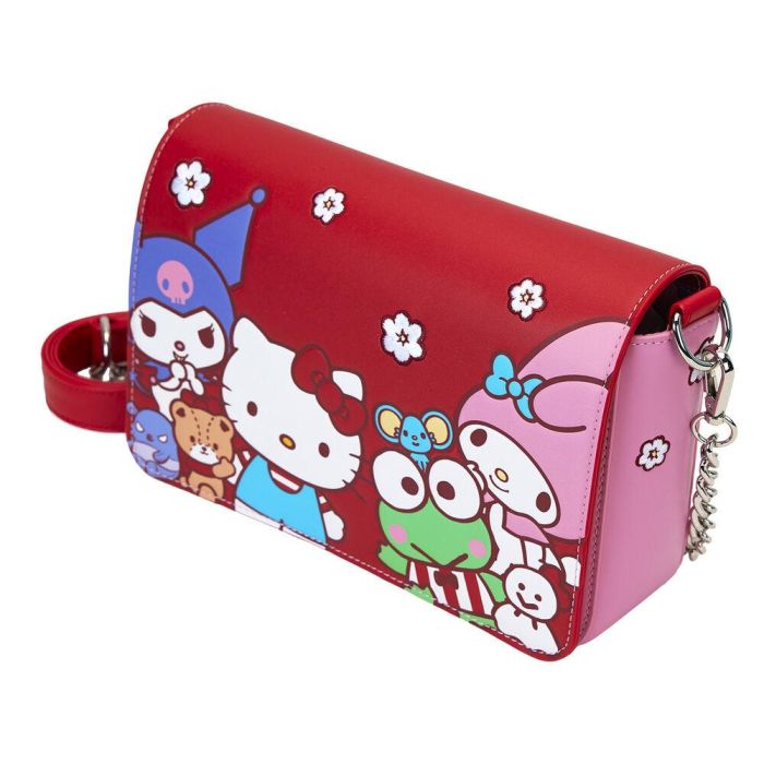 Bolso bandolera Hello Kitty and Friends Loungefly 2 Bolso bandolera Hello Kitty and Friends Loungefly 2