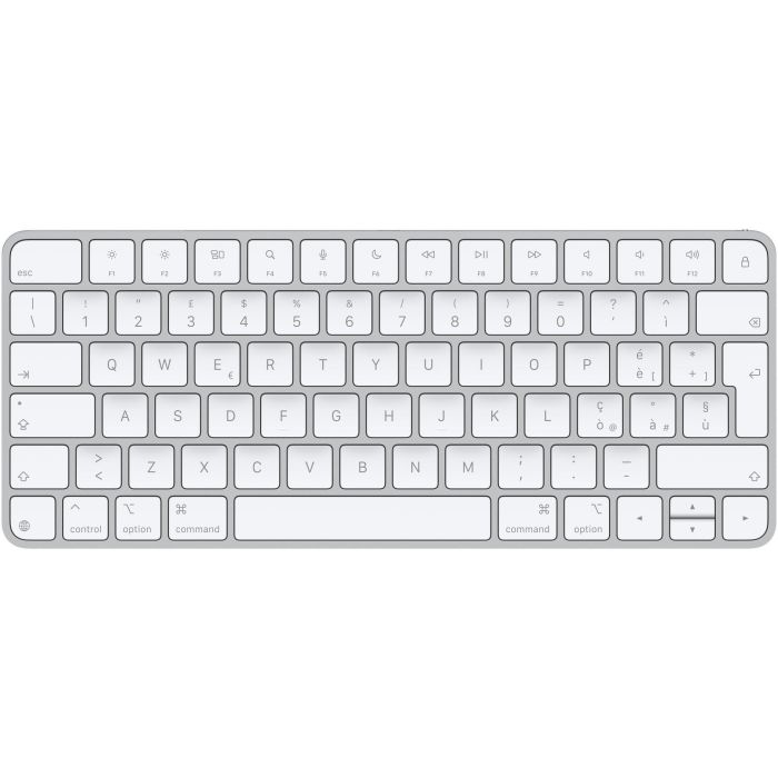 Apple Magic Keyboard Inalámbrico y Alámbrico USB + Bluetooth QWERTY Italiano Blanco