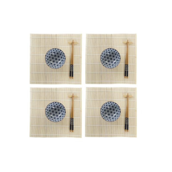 Sushi Oriental DKD Home Decor Azul Blanco 14.5 x 31 x 14.5 cm Set de 16 1 Sushi Oriental DKD Home Decor Azul Blanco 14.5 x 31 x 14.5 cm Set de 16 1