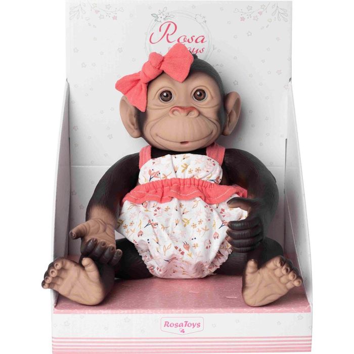 Mono Reborn Con Pelele 35Cm 3344 Rosa Toys 3 Mono Reborn Con Pelele 35Cm 3344 Rosa Toys 3