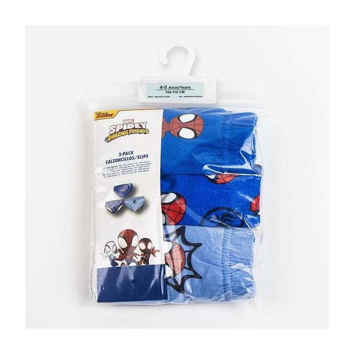 Pack calzoncillos single jersey 3 piezas spidey t06/08 4 Pack calzoncillos single jersey 3 piezas spidey t06/08 4